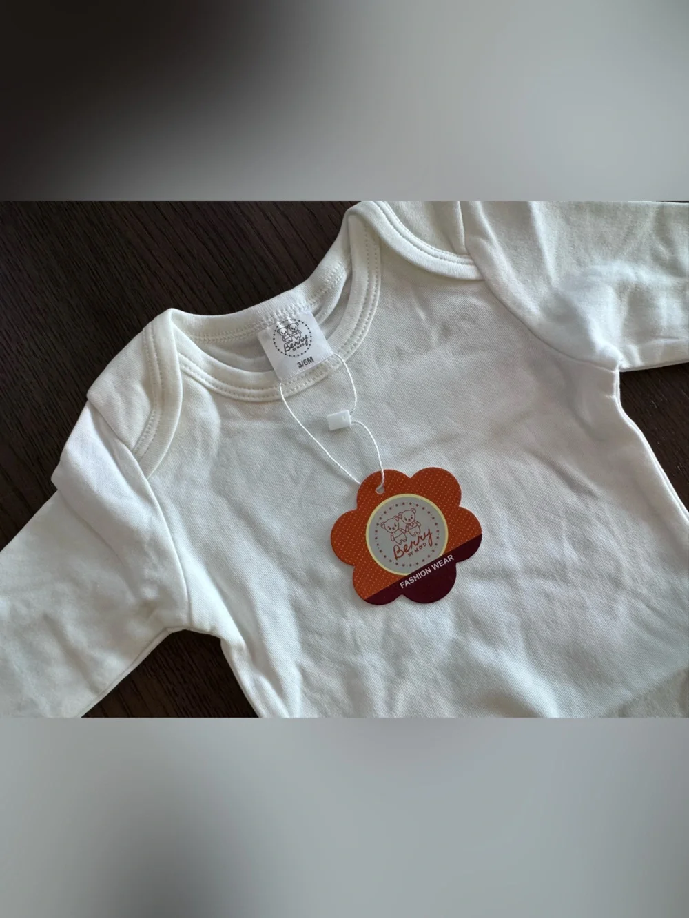 NWT Classic White Baby One-Piece Bodysuit